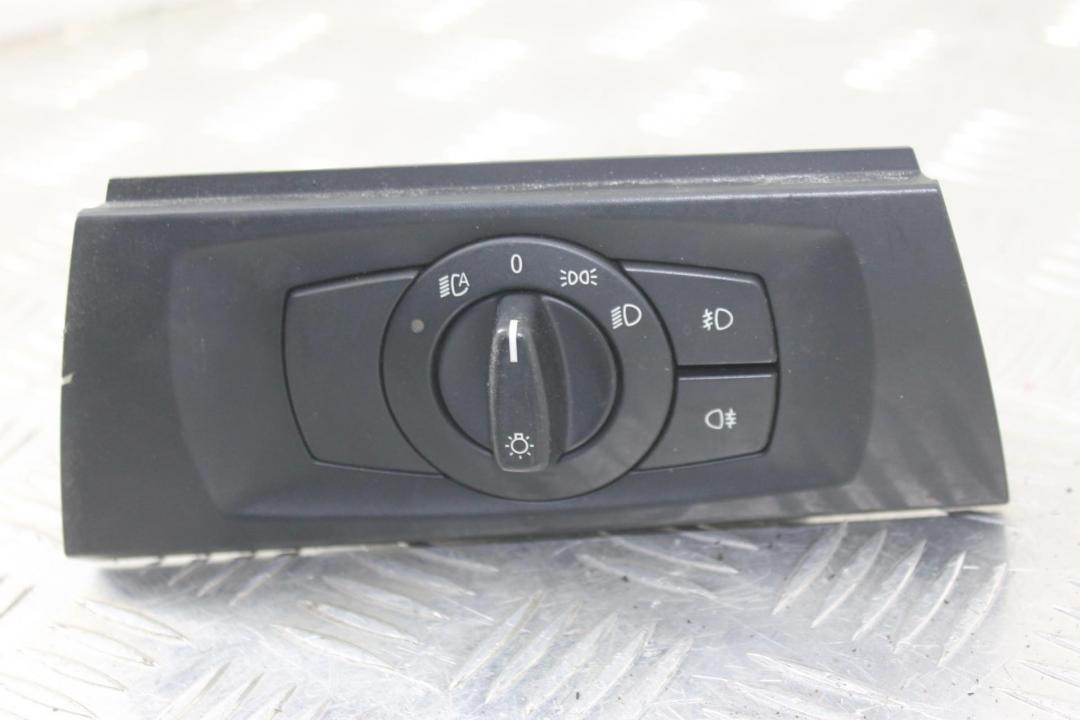 переключатель света BMW 3 серия E90/E91/E92/E93 2007, 2.0 л., дизель, серебро, купе, 6932796 - фото №1