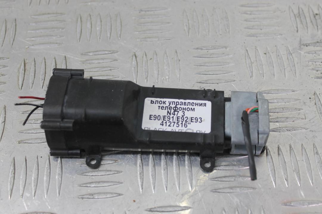блок управления телефоном BMW 3 серия E90/E91/E92/E93 2007, 2.0 л., дизель, серебро, купе, 4700220126 - фото №1