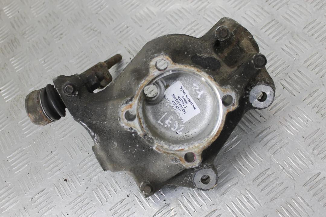 кулак поворотный левый BMW 3 серия E90/E91/E92/E93 2007, 3.5 л., M57D30 (306D5), дизель, купе, правый руль, 31216793923 - фото №1