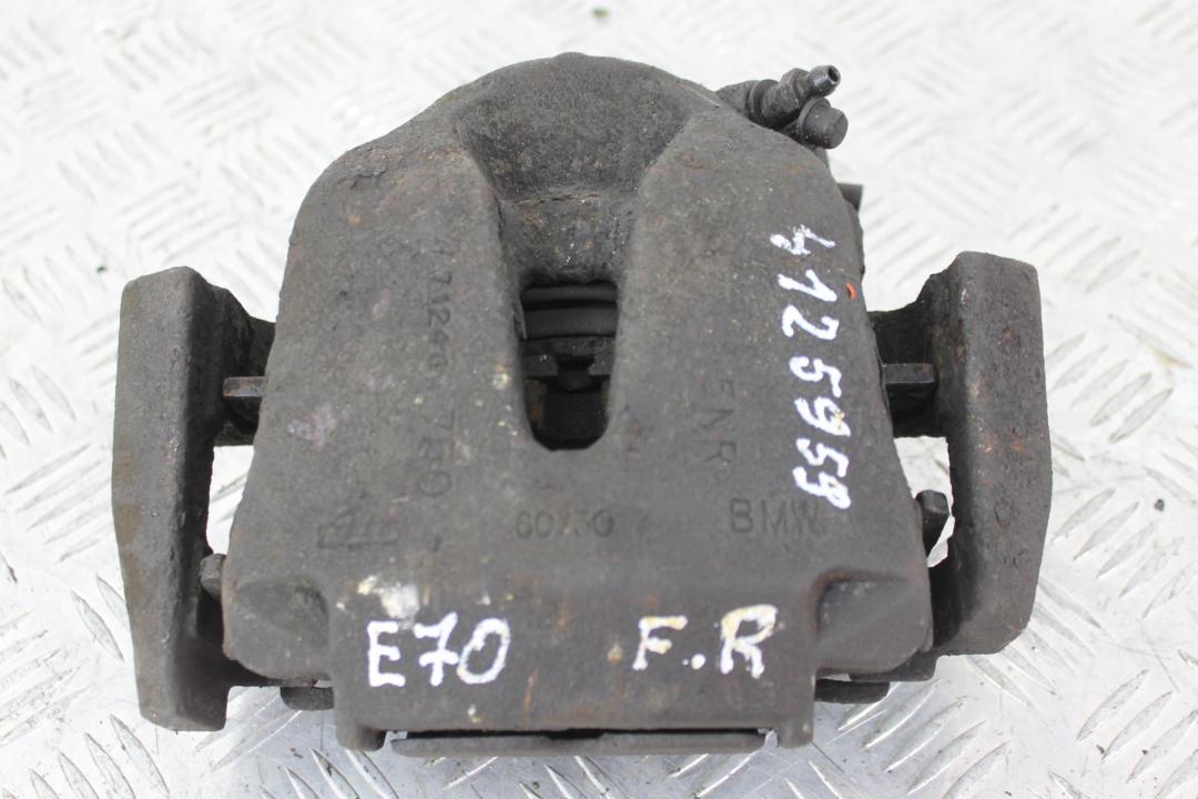 суппорт передний правый BMW X5 E70 2007, 3.0 л., M57 D30 (306D3), дизель, правый руль, 34116776784 - фото №1