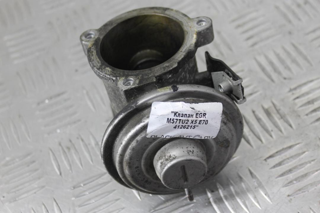 клапан EGR BMW X5 E70 2007, 3.0 л., M57 D30 (306D3), дизель, правый руль, 7804380, 11717804382 - фото №1