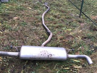 глушитель BMW X5 E70 2007, 3.0 л., M57 D30 (306D3), дизель, правый руль, 18307809845, 7801112