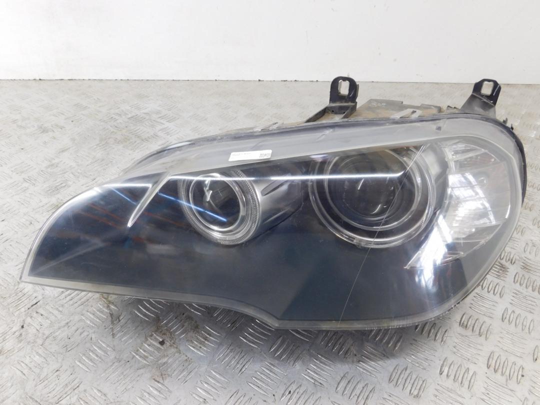 фара левая BMW X5 E70 2007, 3.0 л., M57 D30 (306D3), дизель, правый руль, 63117288993, 7161589 - фото №1