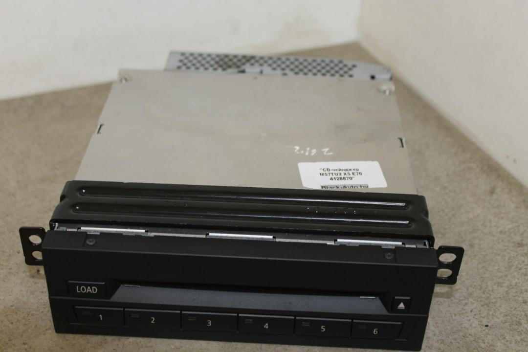 CD-чейнджер BMW X5 E70 2007, 3.0 л., M57 D30 (306D3), дизель, правый руль, 9133085, 65129133085 - фото №1