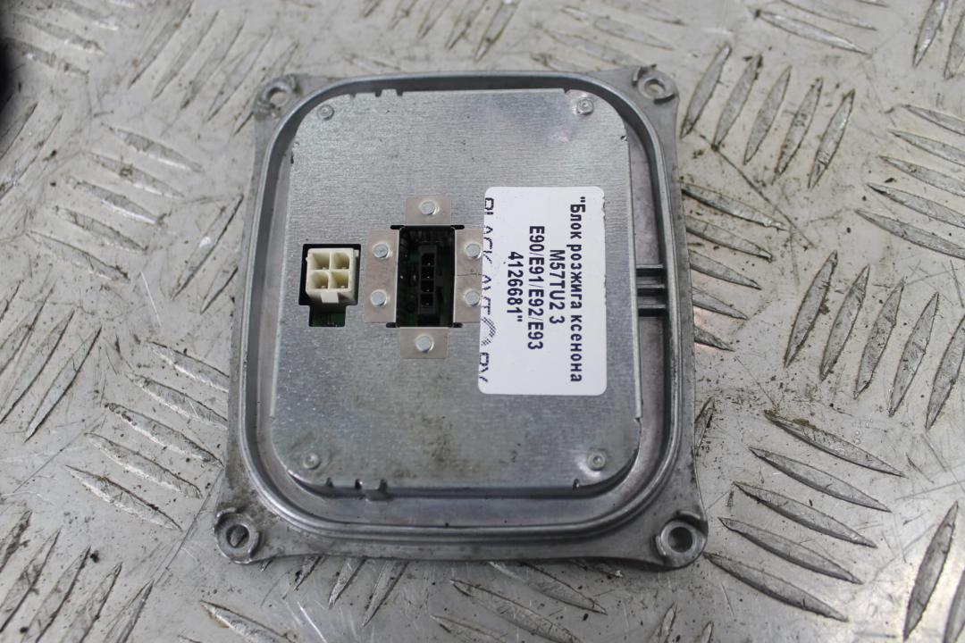 блок розжига ксенона BMW 3 серия E90/E91/E92/E93 2007, 3.5 л., M57D30 (306D5), дизель, купе, правый руль, 1307329153, 63117182520 - фото №1