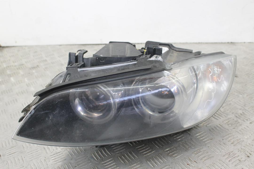 фара левая BMW 3 серия E90/E91/E92/E93 2007, 3.5 л., M57D30 (306D5), дизель, купе, правый руль, 63117182509, 7162129 - фото №1