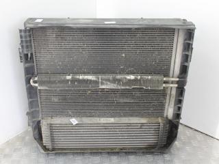 кассета радиаторов BMW X5 E70 2007, 3.0 л., M57 D30 (306D3), дизель, правый руль, 17117533472, 17217606348, 17517809321