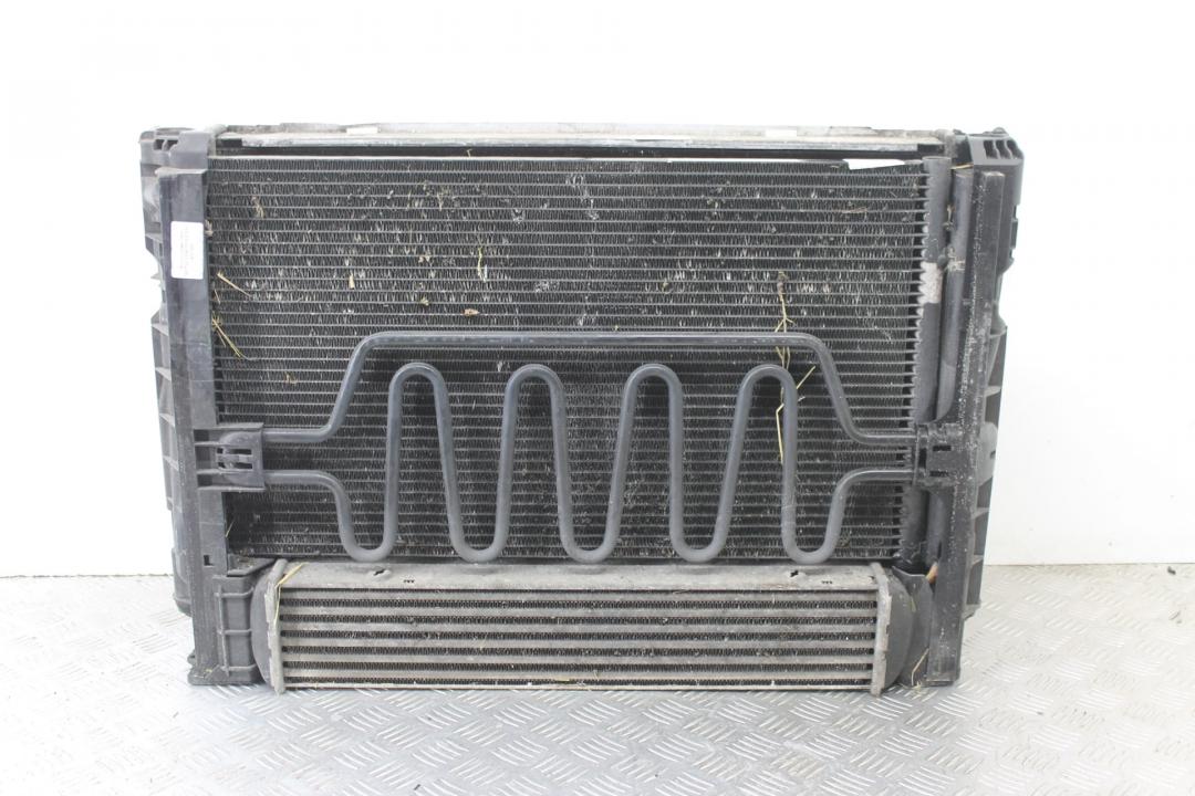 кассета радиаторов BMW 3 серия E90/E91/E92/E93 2006, 3.0 л., M57 D30 (306D3), дизель, МКПП, sparkling graphite (a22), универсал, правый руль, 17517800680, 17117790297, 17217795456, 4260388, 64539229021 - фото №1