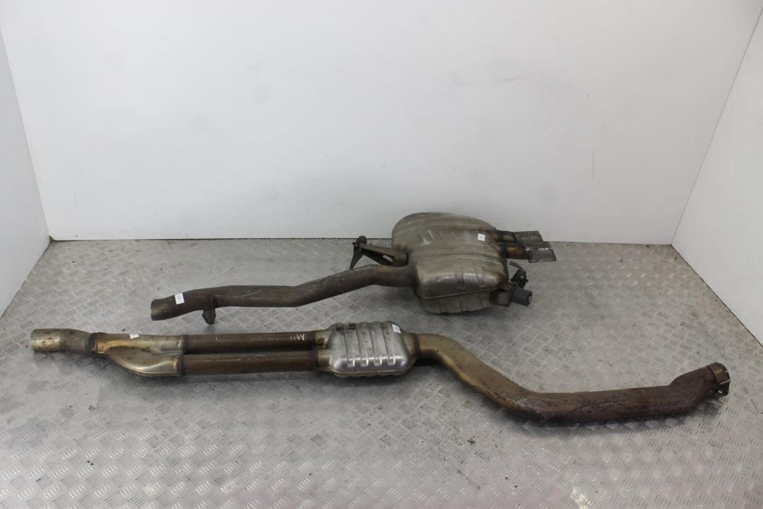 глушитель BMW 5 серия F07/F10/F11 F10 2011, 3.0 л., N57 D30 A, дизель, седан, задний привод, 18307807125, 18307823926 - фото №1