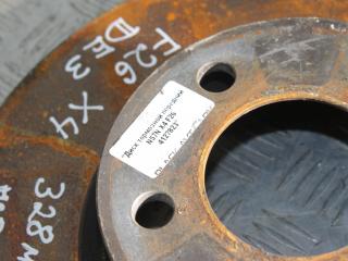 диск тормозной передний BMW X4 F26 2016, 3.0 л., N57 D30 A, дизель, АКПП, alpinweiß iii (300), внедорожник 5 дв., полный привод, 34106879122, 6879122