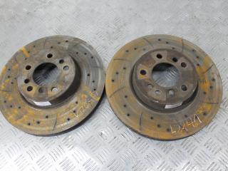 диск тормозной передний BMW X3 E83 [рестайлинг] 2007, 3.5 л., M57D30 (306D5), дизель, правый руль, 34116859679