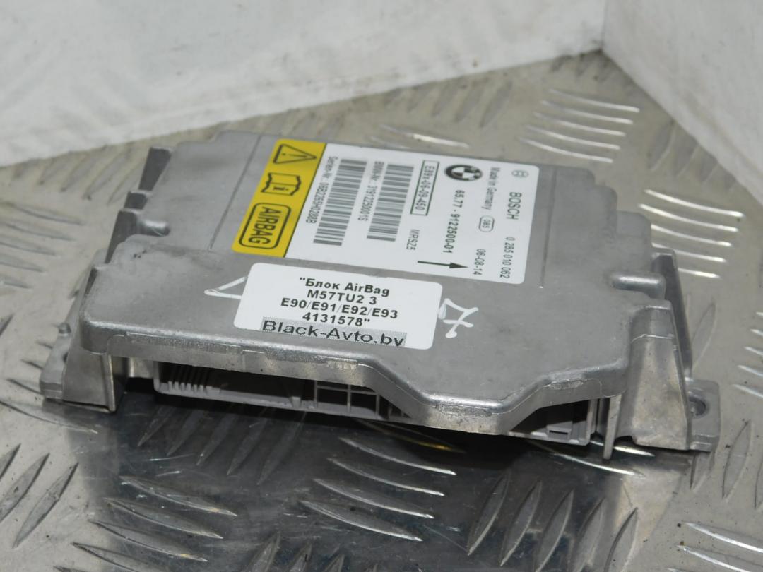 блок AirBag BMW 3 серия E90/E91/E92/E93 2006, 3.0 л., M57 D30 (306D3), дизель, МКПП, sparkling graphite (a22), универсал, правый руль, 65779122500, 9122500 - фото №1