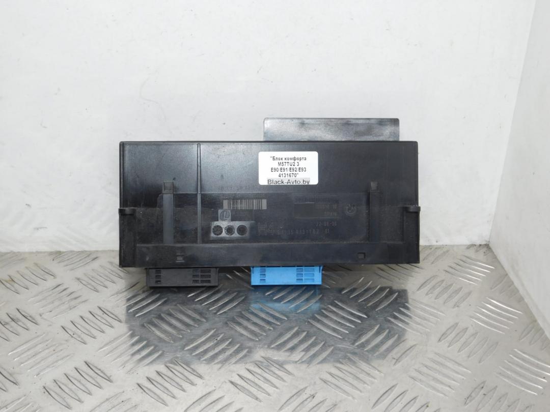 блок комфорта BMW 3 серия E90/E91/E92/E93 2006, 3.0 л., M57 D30 (306D3), дизель, МКПП, sparkling graphite (a22), универсал, правый руль, 9131782, 61359131782 - фото №1