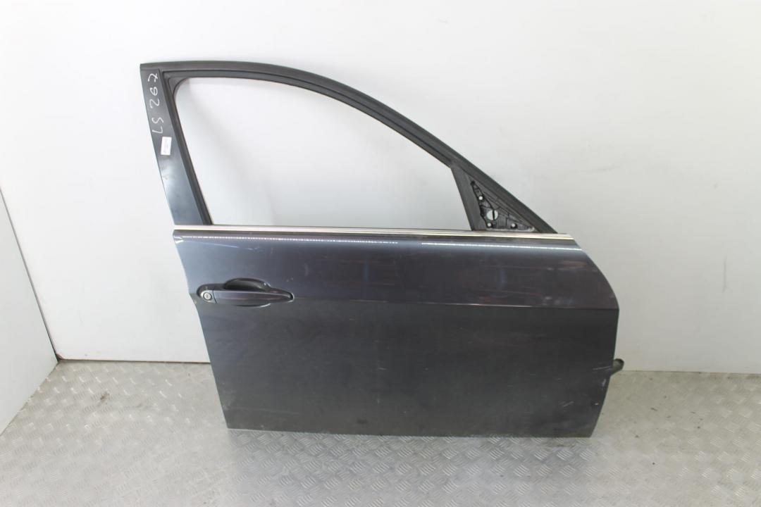 дверь передняя правая BMW 3 серия E90/E91/E92/E93 2006, 3.0 л., дизель, серый, универсал - фото №1