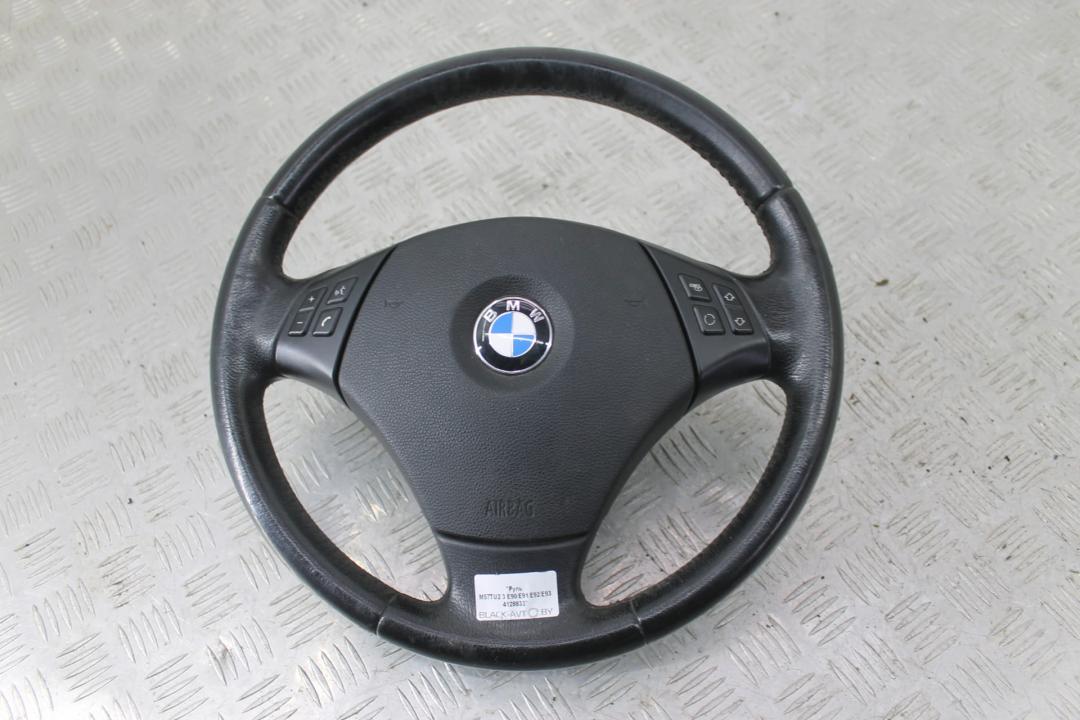 руль BMW 3 серия E90/E91/E92/E93 2006, 3.0 л., дизель, серый, универсал - фото №1