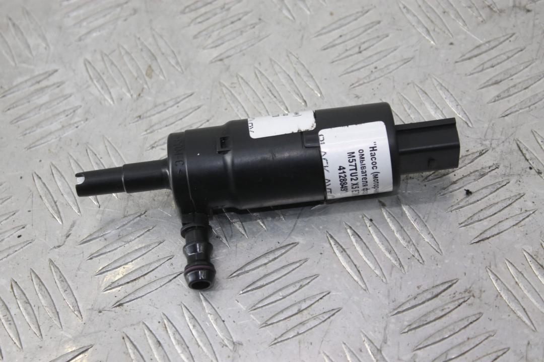 насос (моторчик) омывателя фар BMW X5 E70 2007, 3.0 л., M57 D30 (306D3), дизель, правый руль, 67128377430, 8377430 - фото №1