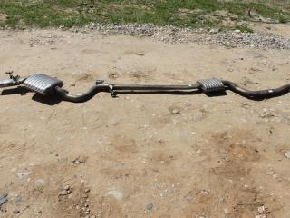 глушитель BMW 3 серия E90/E91/E92/E93 2007, 2.0 л., дизель, серебро, купе