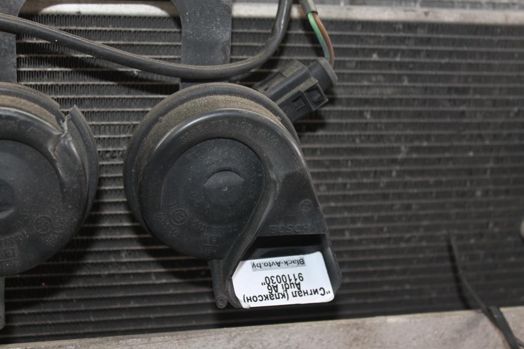 сигнал (клаксон) Audi A6 4F/C6 2005, серо-голубой, седан - фото №1