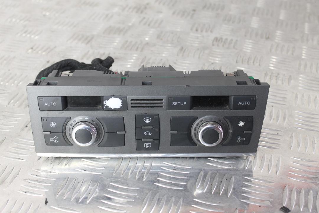 блок управления печки / климат-контроля Audi A6 4F/C6 2005, серо-голубой, седан, 4F2820043 - фото №1