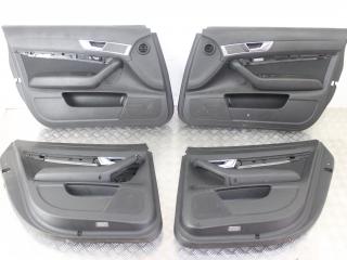 Обшивка двери (комплект) Audi A6 4F/C6 2005, серо-голубой, седан