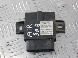 блок AirBag Volkswagen Golf GTI 6 поколение 2011, 2.0 л., бензин, АКПП, синий, хетчбэк 3 дв., передний привод, 5K0907159