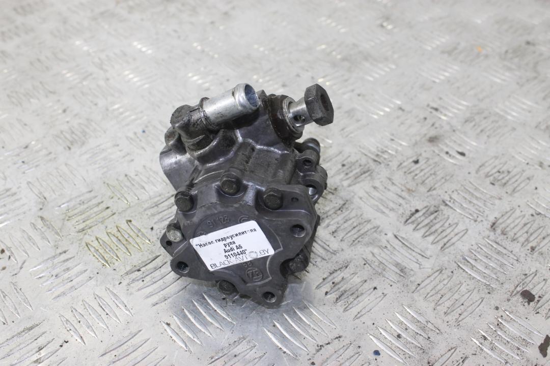 насос гидроусилителя руля Audi A6 4F/C6 2005, серо-голубой, седан, 4F0145155 - фото №1