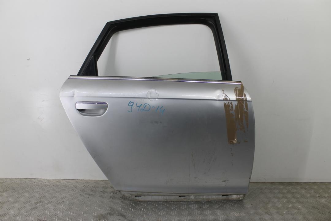 дверь задняя правая Audi A6 4F/C6 2007, BDW, серебро, седан - фото №1