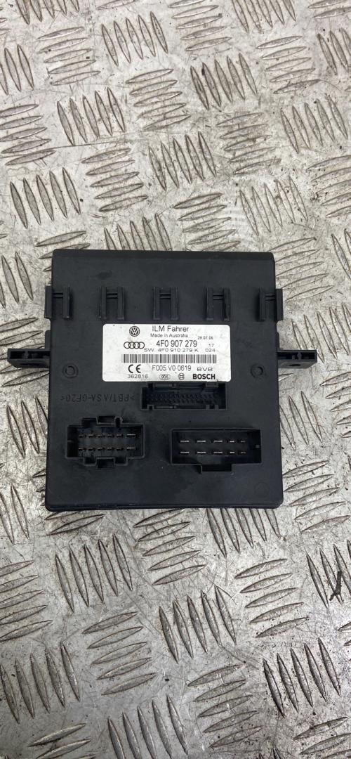 Блок управления BCM (Body Control Module) Audi A6 4F/C6 2007, 2.4 л., BDW, бензин, серебро, седан, 4F0910279 - фото №1