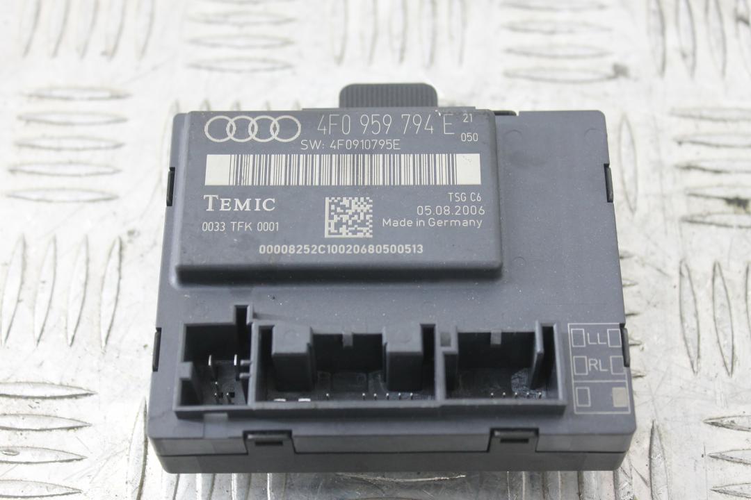 модуль управления двери Audi A6 4F/C6 2007, 2.4 л., BDW, бензин, серебро, седан, 4F0959794 - фото №1