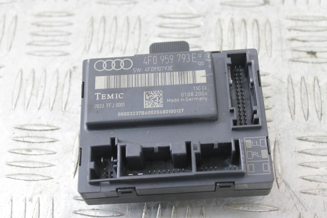 модуль управления двери Audi A6 4F/C6 2007, 2.4 л., BDW, бензин, серебро, седан, 4F0959793 - фото №1
