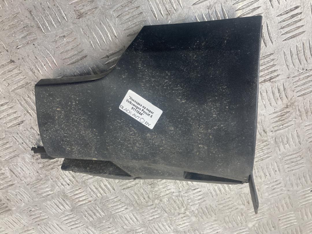 накладка на порог Volkswagen Passat B6 2008, серебро, универсал, 3C0853897 - фото №1