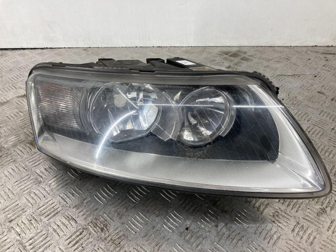 фара правая Audi A6 4F/C6 2007, серебро, седан - фото №1