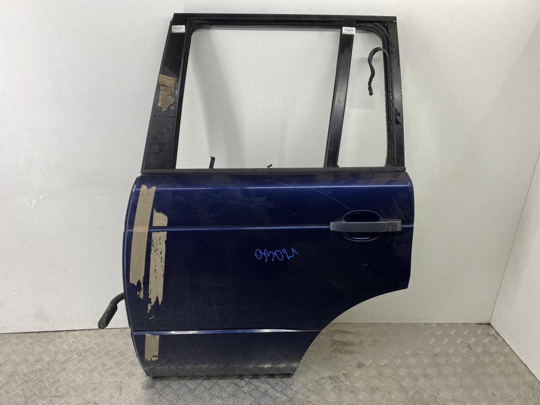 дверь задняя левая Land Rover Range Rover 3 поколение 2003, 3.0 л., дизель, АКПП, синий, полный привод, правый руль - фото №1