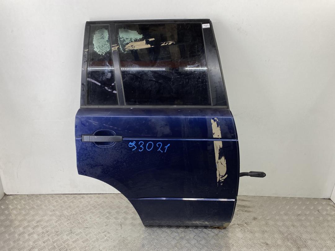 дверь задняя правая Land Rover Range Rover 3 поколение 2003, 3.0 л., дизель, АКПП, синий, полный привод, правый руль - фото №1