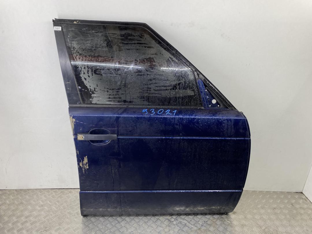 дверь передняя правая Land Rover Range Rover 3 поколение 2003, 3.0 л., дизель, АКПП, синий, полный привод, правый руль - фото №1