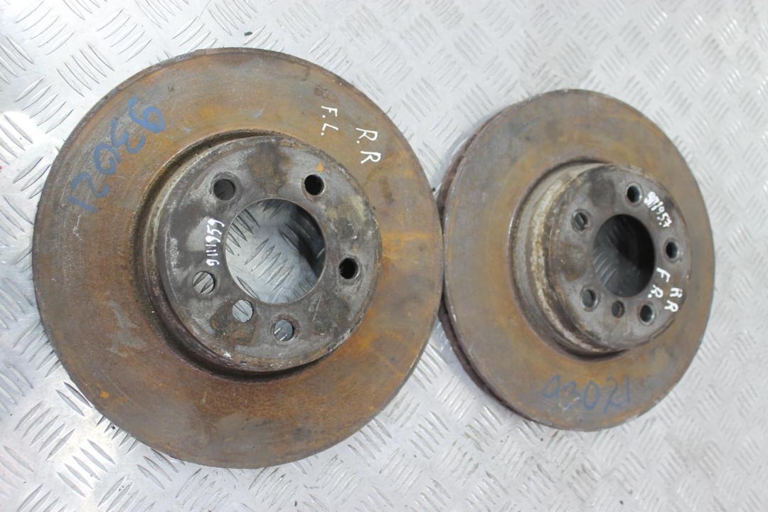 диск тормозной передний Land Rover Range Rover 3 поколение 2003, 3.0 л., дизель, АКПП, синий, полный привод, правый руль - фото №1