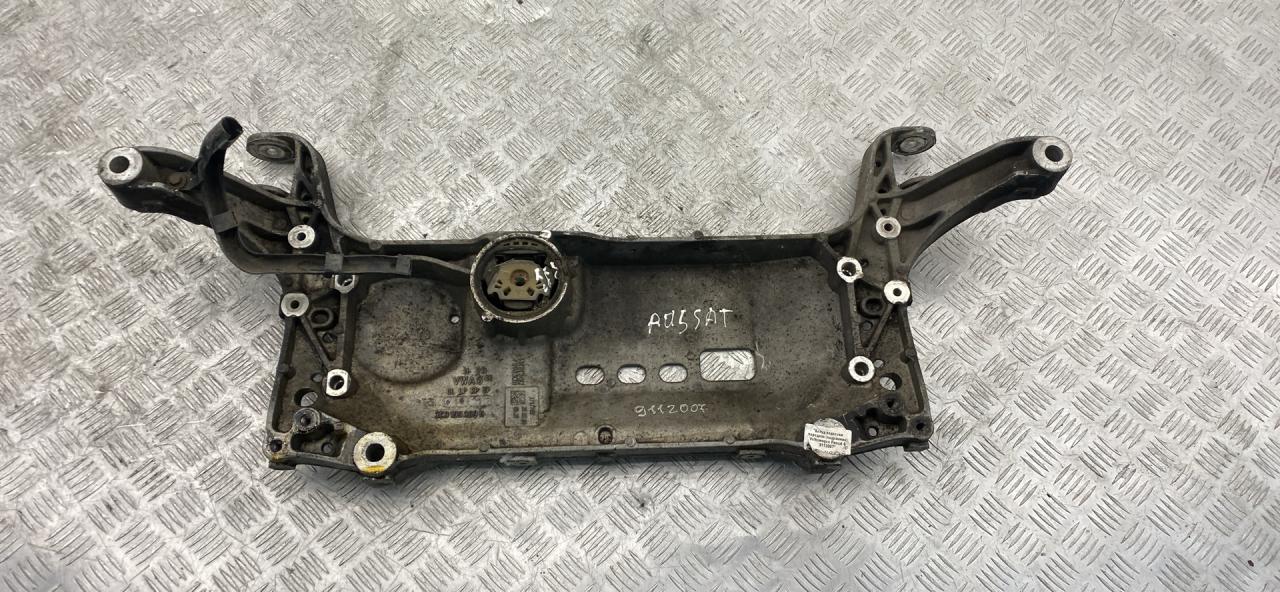 балка подвески передняя (подрамник) Volkswagen Passat B6 2008, серебро, универсал - фото №1