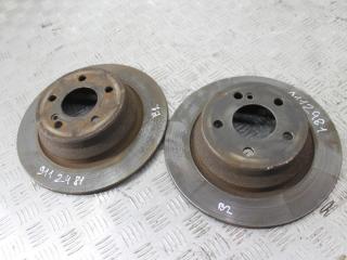 диск тормозной задний Mercedes-Benz E-Класс W211/S211 [рестайлинг] 2009, черный, седан