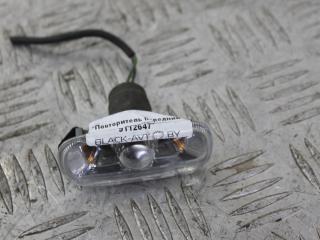 повторитель поворота на крыле Audi A6 4F/C6 2006, синий, седан