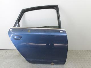 дверь задняя правая Audi A6 4F/C6 2006, синий, седан