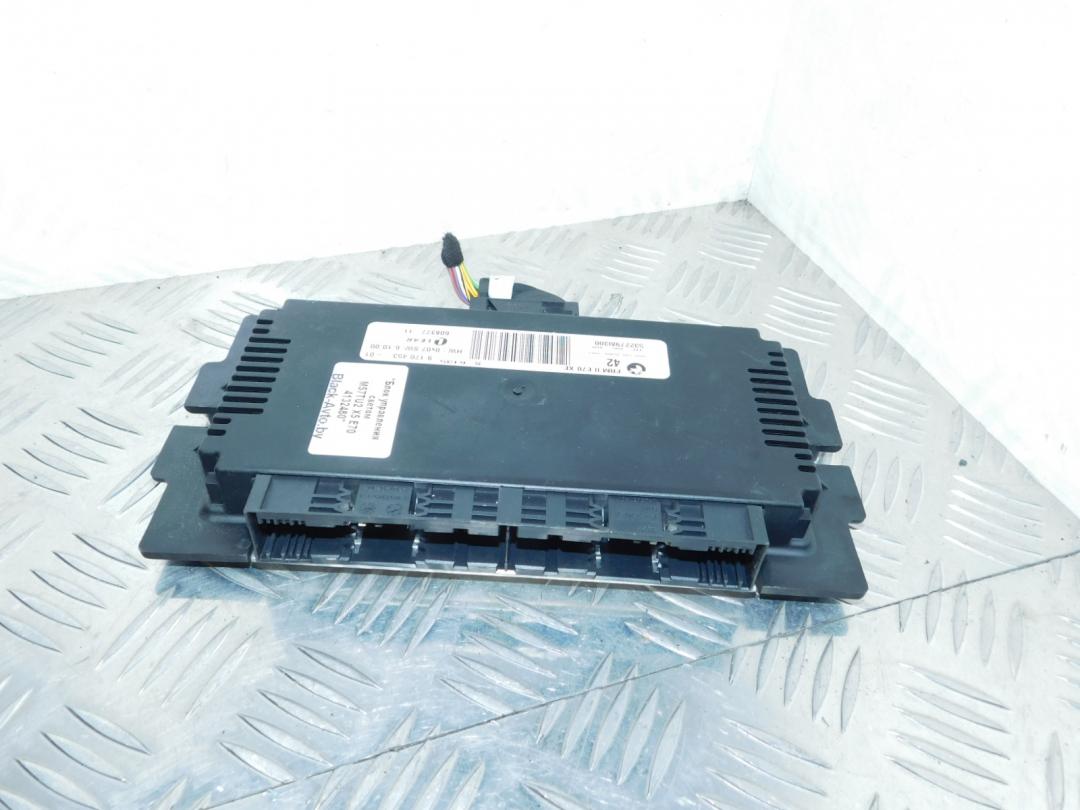 блок управления светом BMW X5 E70 2008, 3.0 л., M57 D30 (306D3), дизель, правый руль, 61356827063, 9170453 - фото №1