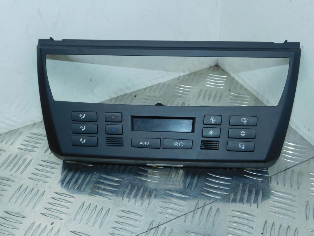 блок управления печки / климат-контроля BMW X3 E83 2005, 3.0 л., M54 B30 (306S3), бензин, АКПП, внедорожник 5 дв., правый руль, 3417445, 64113417445 - фото №1