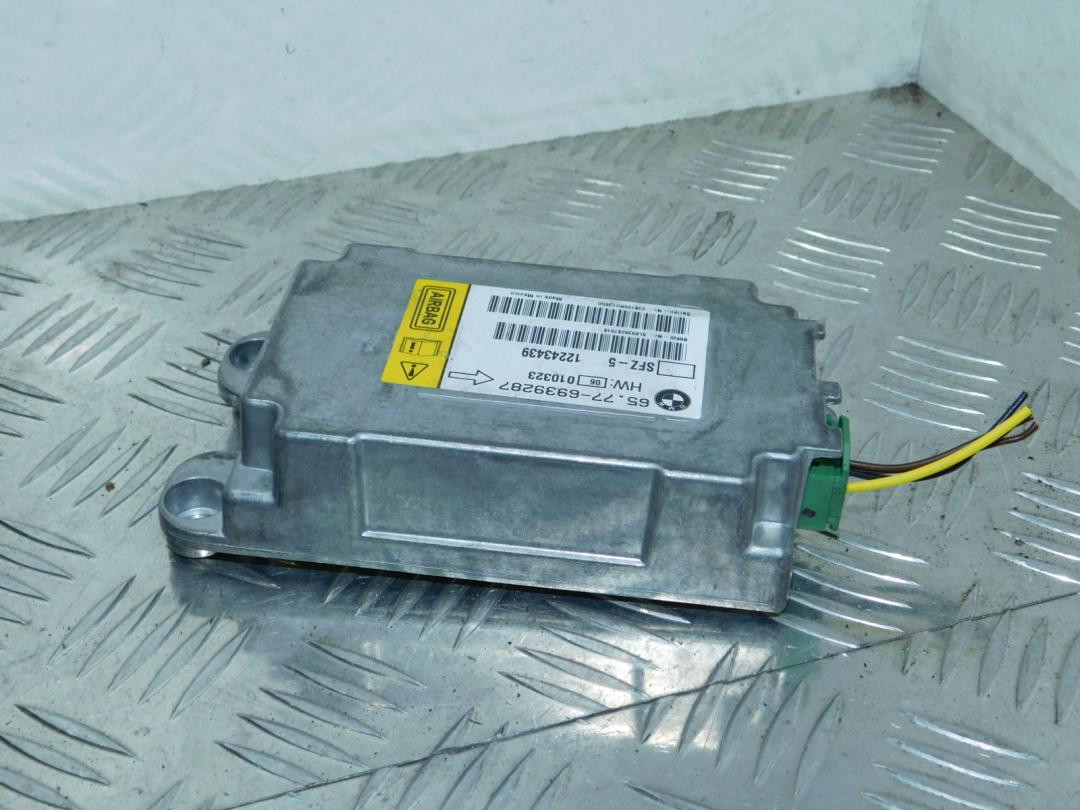 блок AirBag BMW 5 серия E60/E61 2004, 3.0 л., M57 D30 (306D2), дизель, АКПП, седан, правый руль, 6939287, 65776939287 - фото №1