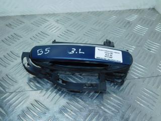 ручка наружная задняя левая Audi A6 4F/C6 2006, синий, седан, 4F0837885