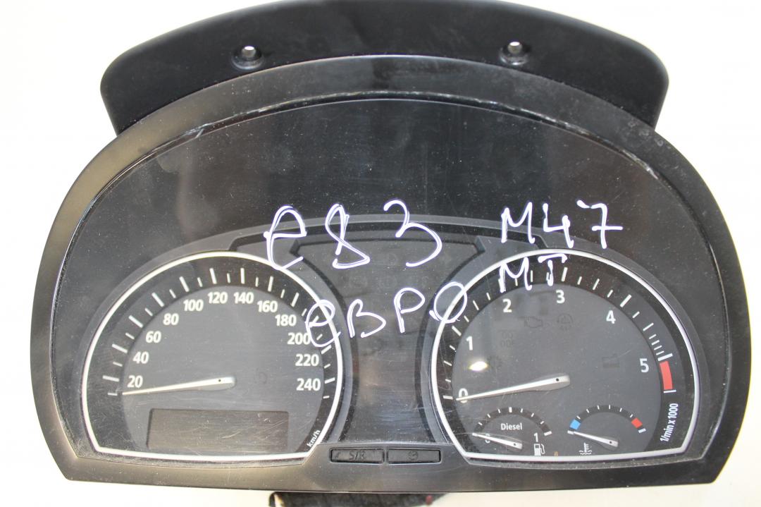 щиток приборов (приборная панель) BMW X3 E83 2006, 2.0 л., дизель, 3416113-02 - фото №1