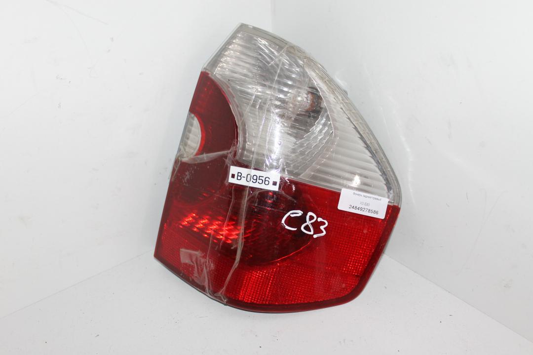 фонарь задний правый BMW X3 E83 2005, 3.0 л., бензин, внедорожник 5 дв. - фото №1