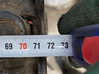 карданный вал BMW X3 E83 2005, 2.0 л., дизель, внедорожник 5 дв.