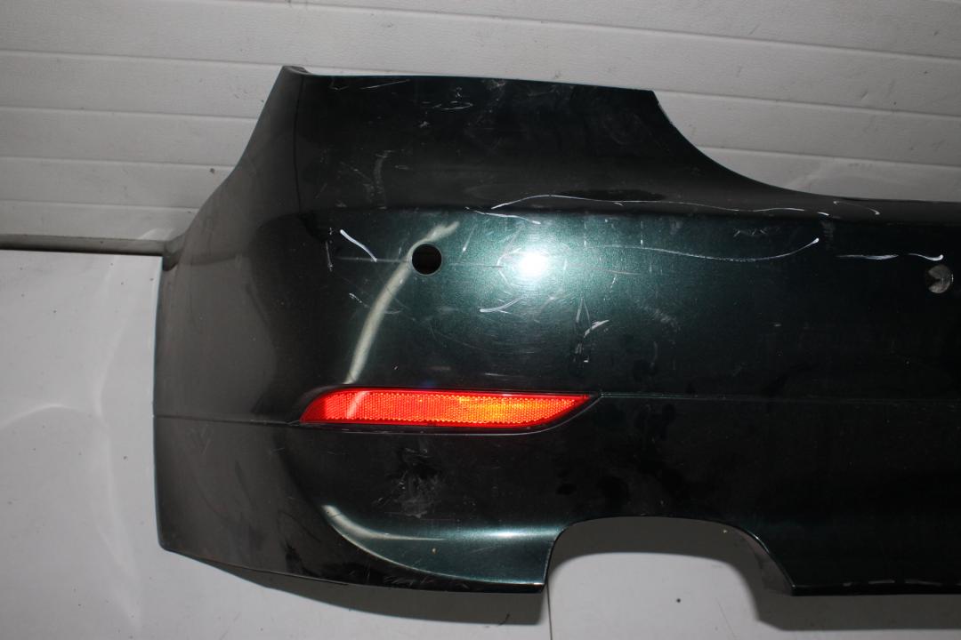 бампер задний BMW 5 серия E60/E61 2005, темно-зеленый, седан - фото №1