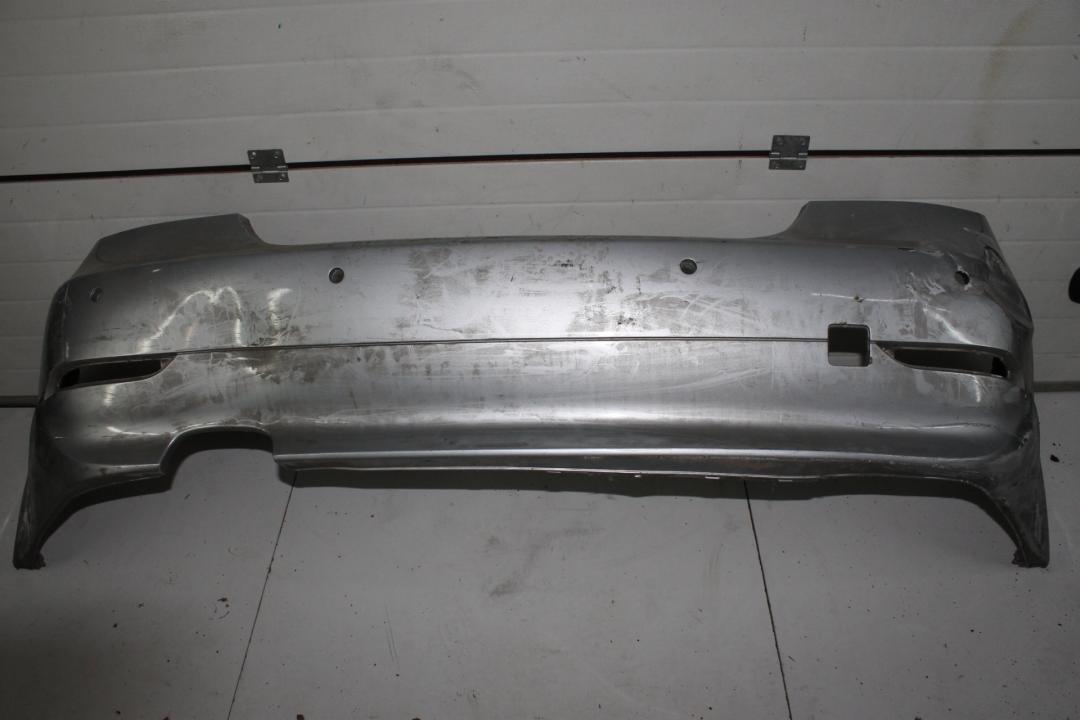 бампер задний BMW 5 серия E60/E61 2005, серебро, седан - фото №1