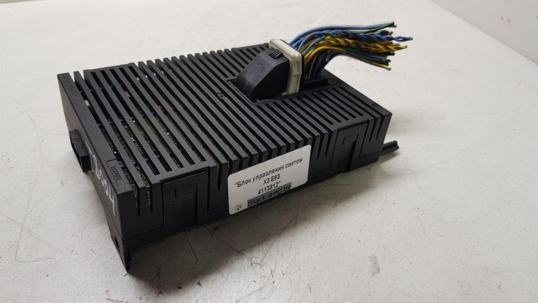 блок управления светом BMW X3 E83 2005, внедорожник 5 дв., 3420783 - фото №1